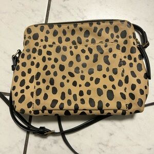 Universal Thread crossbody leopard print bag